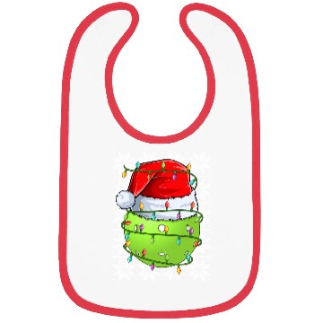 Discover Pickleball Christmas Lights Bibs