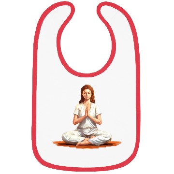 Discover Yoga Angel Bibs