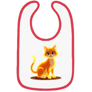 Discover Neon Cat Magic Bibs