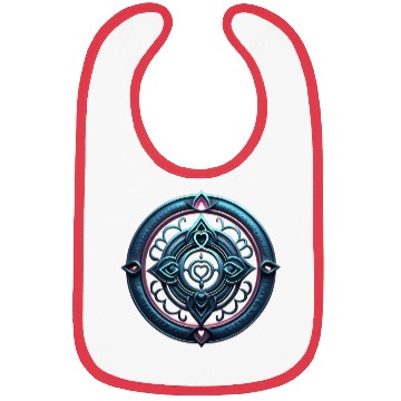 Discover Sacred Heart Mandala Bibs
