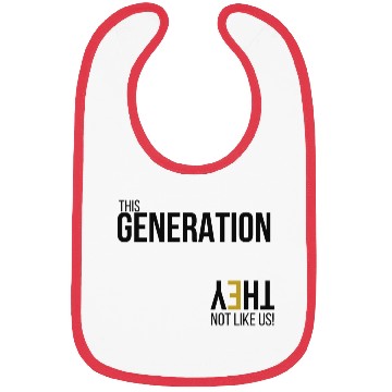 Discover This Generation Not like us - Blk Bibs