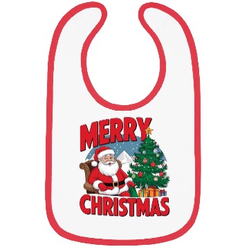 Discover Christmas Crewneck Bibs