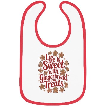 Discover Life is sweat with Ginger Bread Bibs