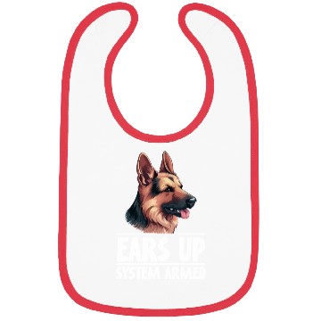 Discover Ears Up System Armed German Shepherd Dog Bibs