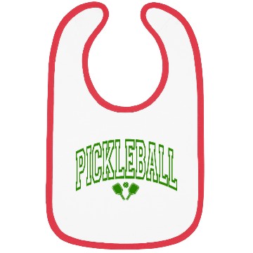 Discover Arch Style Pickleball design in Green Bibs