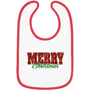 Discover Merry Christmas Happy classicT-Bibs