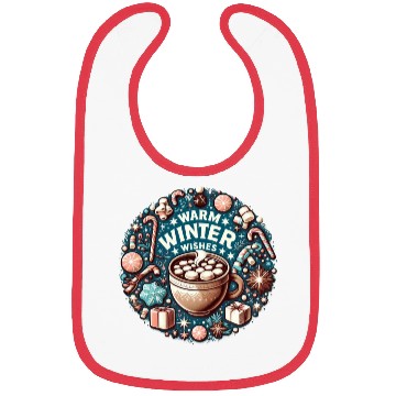 Discover Warm Winter Wishes Bibs