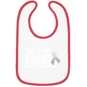 Discover This Is My Lung Cancer Fighting Cancer Awareness Bibs