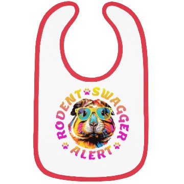 Discover RODENT SWAGGER ALERT - FUNNY GUINEA PIG LOVER GIFT Bibs