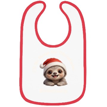 Discover I’ll Be Home for Christmas... Eventually, Sloth Bibs