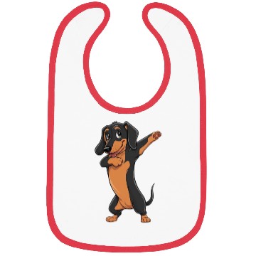 Discover Dabbing dance post Dachshund dog lovers pet love Bibs