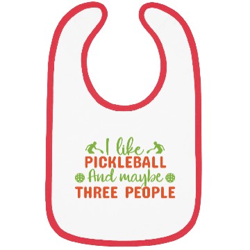 Discover I Like Pickleball and Maybe Three People Bibs