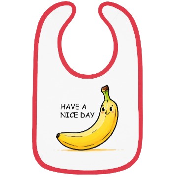Discover Happy Banana Bibs