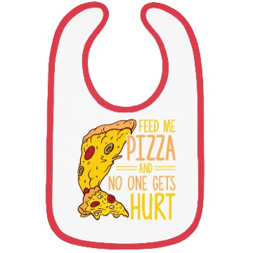 Discover Pizza Slice Design for a Pizza Lover Bibs