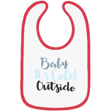 Discover Baby It's Cold Outside Snow Cold Winter Bibs