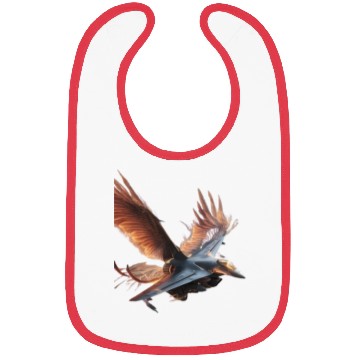 Discover Sky Fighter with Phoenix Wings" Bibs