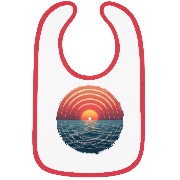 Discover Sunset Symphony Bibs