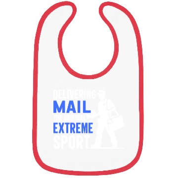 Discover Postal Worker and Mailman Design Bibs