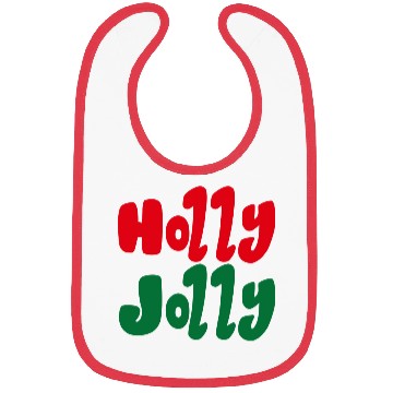 Discover holly jolly Christmas Bibs