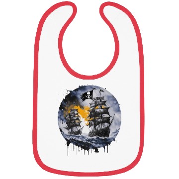Discover Pirate Boat, Pirates, Captain, Sailing Ship, Bibs