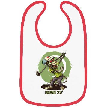 Discover Swing It: Zombie Monkey Golfer Bibs