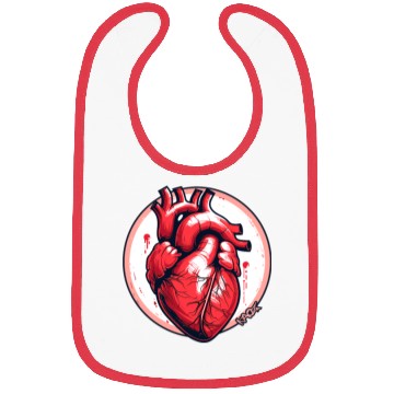 Discover Anatomy of a Heart Bibs