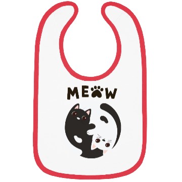 Discover Meow Cat Bibs