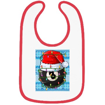 Discover Billiard 8 Ball Christmas Lights Bibs