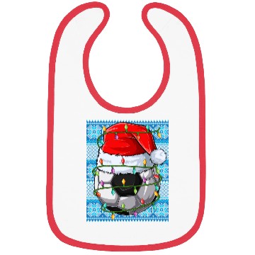 Discover Football Christmas Lights Bibs