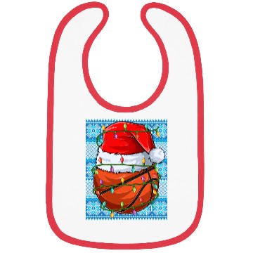 Discover Basketball Christmas Lights Bibs