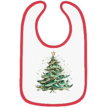 Discover christmas tree Bibs