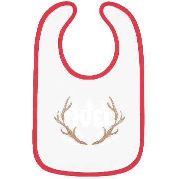Discover Noel green Christmas Bibs