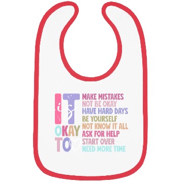 Discover Be Yourself - Embrace Mistakes Bibs