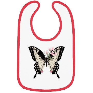 Discover Elegant Butterfly Floral Bibs