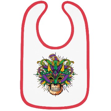 Discover Sugarskull Mask Festival Parade Mardi Gras Bibs