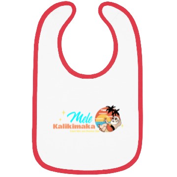 Discover Beach Santa Bibs
