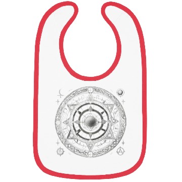Discover Cosmic Mandala Design Bibs
