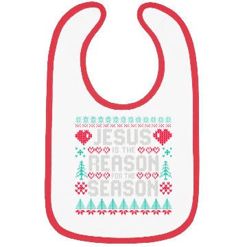 Discover Jesus is the Reason for the Season Bibs