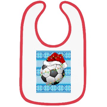 Discover Football Christmas Lights Bibs