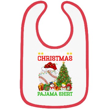 Discover Baseball Christmas Tree Lights Bibs