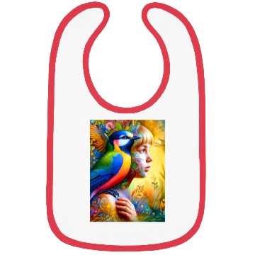 Discover Bird is girl ai image  Bibs