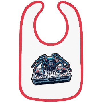 Discover DJ Spider On The Controller-creative Design Bibs
