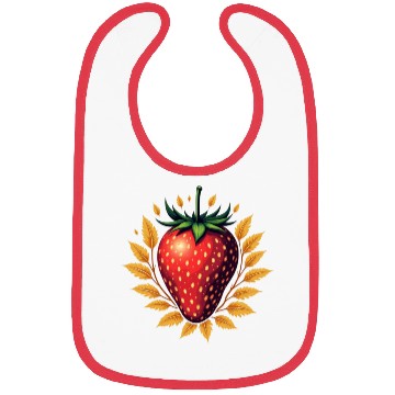 Discover strawberry Bibs