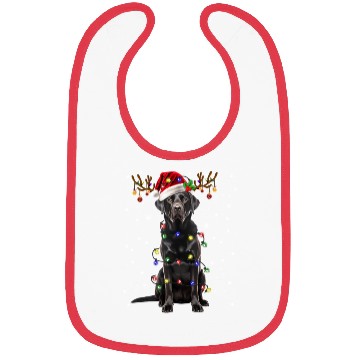 Discover Black Lab Labrador Christmas Tree Light Bibs