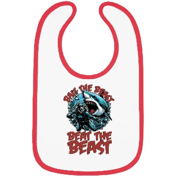 Discover Shark Hunting Bait The Beast Beat Fossil Hunter Bibs