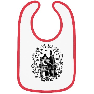 Discover Sleeping beauty roses Castle Bibs