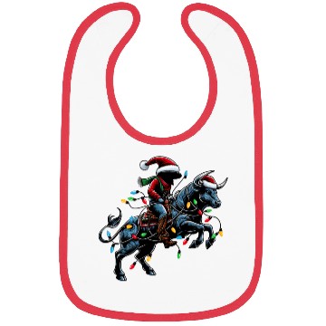 Discover Rodeo Barrel Racer Barrel Racing Christmas Hat Bibs