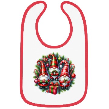 Discover Christmas Merry Christmas For Gift Gnomes Bibs