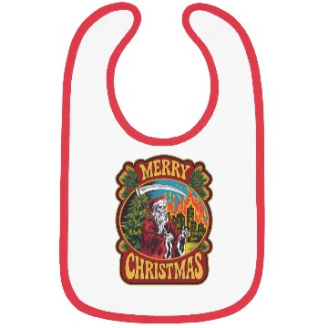 Discover Dark Christmas Bibs