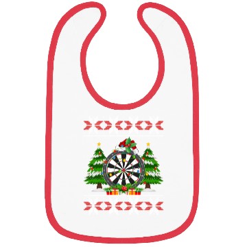 Discover Darts Christmas Bibs